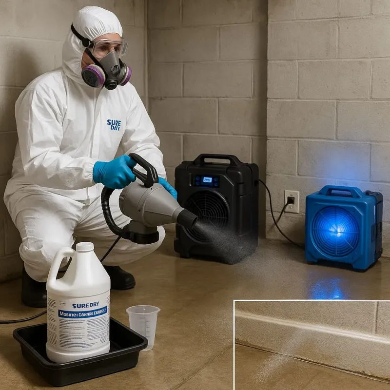 Sanitization and Odor Removal process in Sabana Grande Municipio, PR